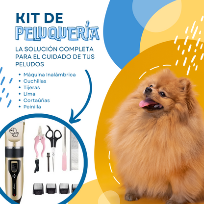 Kit Peluquería Mascotas HappyPet®️