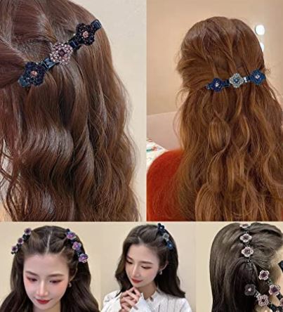 FLOWERCLIP® SET X 4 UNDS PINZA DE FLORES PARA EL CABELLO